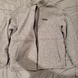 Columbia Gray Full-Zip Jacket